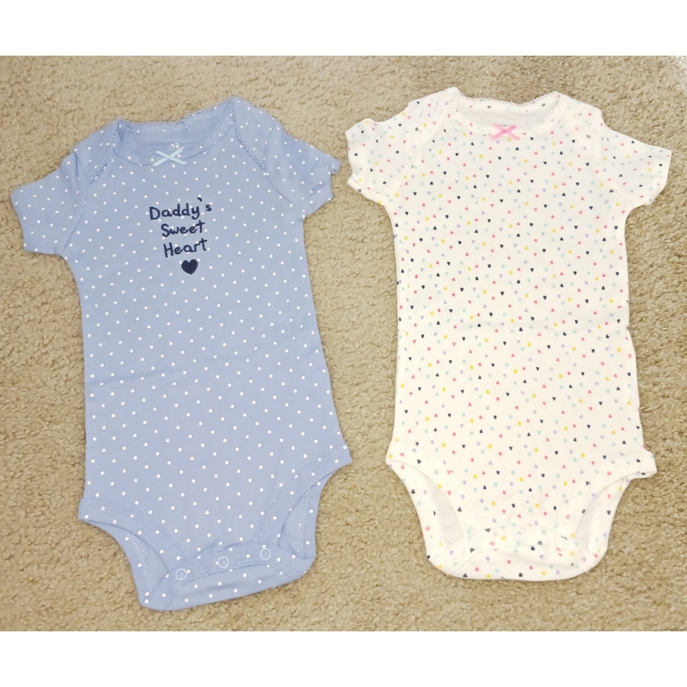2 Piece Onesie Baby Girl Set Outfits